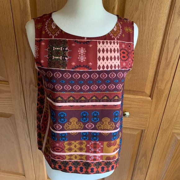 LORD & TAYLOR - Printed Top - NEW without Tags - Picture 1 of 7